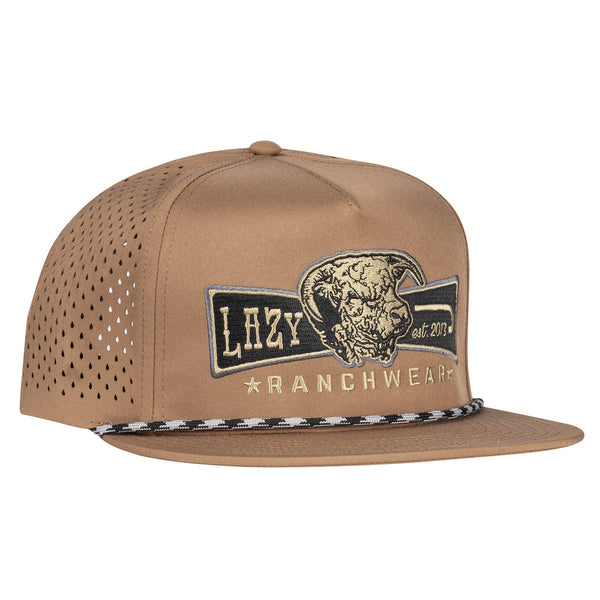 Lazy J Ranch Wear Cap - Banner Cap Tan