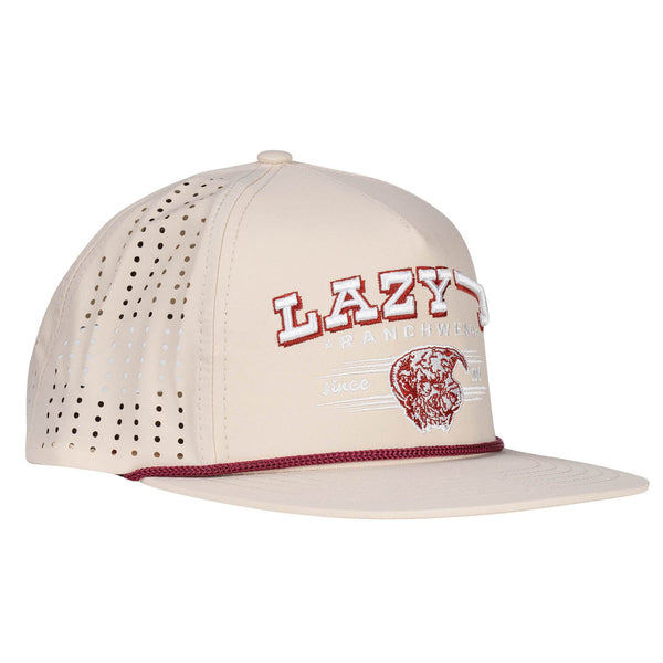 Lazy J Ranch Wear Cap - Beige Iconic Breed Performance