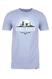 Kimes Ranch Tee - The Chase (Columbia Blue)