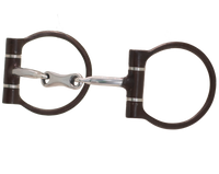 Tyler Magnus Dog Bone Dee Snaffle 5-1/8"