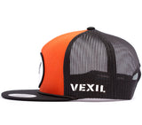 Vexil - 2014 Patch - Black/Dark Orange/Black Mesh