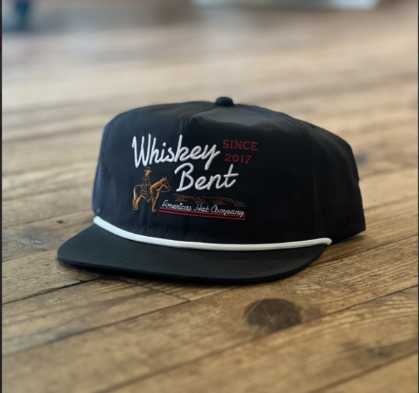 Whiskey Bent Hat Co - All American - Black
