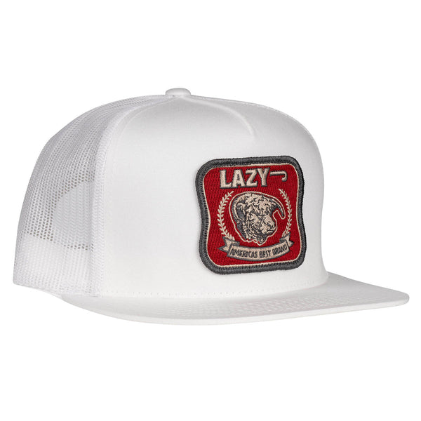 Lazy J Ranch Wear Cap - White America's Best