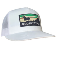 Dale Brisby Cap - Rodeo Time Sunset White