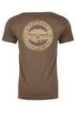 Kimes Ranch Tee - Wood Stamp (Espresso)