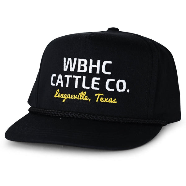 Whiskey Bent Hat Co - Cattleman Rope (Black)