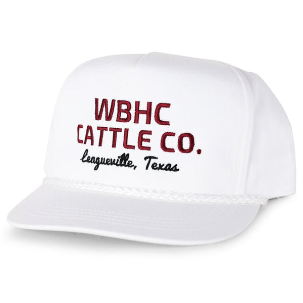 Whiskey Bent Hat Co - Cattleman Rope (White)