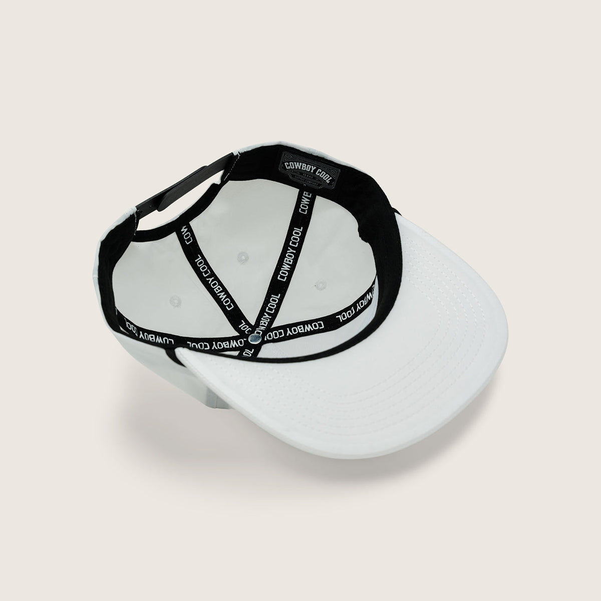 Cowboy Cool Cap - Western Outfitters Rope (White) – The Cowboy's Closet