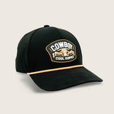 Cowboy Cool Cap - Steer Stampede Rope (Black)