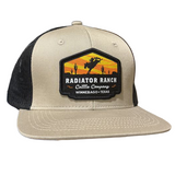 Dale Brisby Cap - Khaki Cattle Company Patch