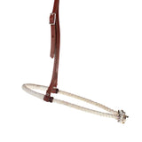 Lariat Noseband with Rawhide Covered Nosepiece