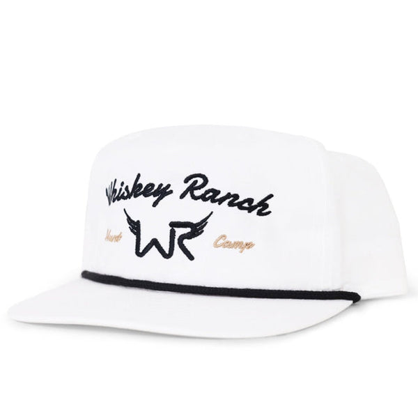 Whiskey Bent Hat Co - Duck Camp Dri-Fit White