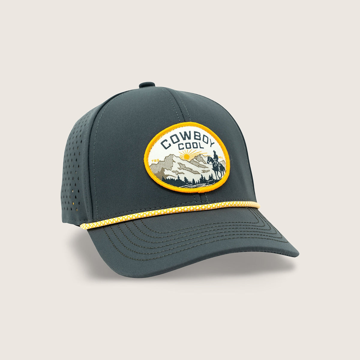 Cowboy Cool Cap - Expedition Rope (Charcoal) – The Cowboy's Closet