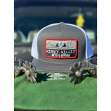 Red Dirt Hat Co - Kerry Kelley Charcoal/White 5 Panel