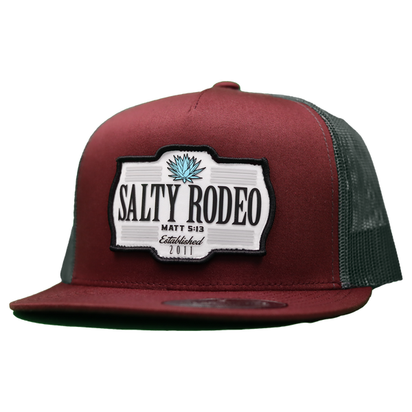 Salty Rodeo Co Cap - Maroon Migo