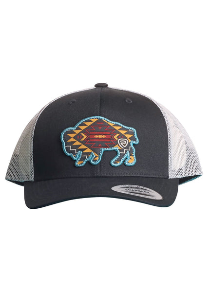 Rock & Roll Aztec Bison Cap