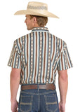Rock and Roll - Serape Stripe Short Sleeve Shirt (BMB3S08306)