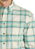 Rock & Roll - Teal Long Sleeved Shirt (BMB2S08651)