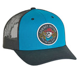 Rock & Roll Denim Co Cap - Teal & Black