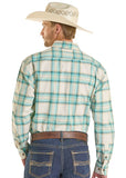 Rock & Roll - Teal Long Sleeved Shirt (BMB2S08651)