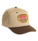 Panhandle Slim Cap - Cream & Brown