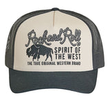 Rock & Roll Denim Co Cap - Black & Tan