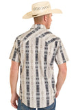 Rock and Roll -  Aztec Printed Short Sleeve Shirt (BMN3S08301)