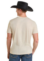 Dale Brisby Tee - Cream Pow Pow Graphic (BU21T07452)