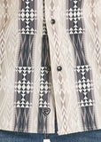 Rock and Roll -  Aztec Printed Short Sleeve Shirt (BMN3S08301)