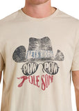 Dale Brisby Tee - Cream Pow Pow Graphic (BU21T07452)