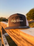 B Rural Co - Fat Cattle & Pretty Women Charcoal Meshback
