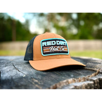 Red Dirt Hat Co - Between The Line Caramel/Black