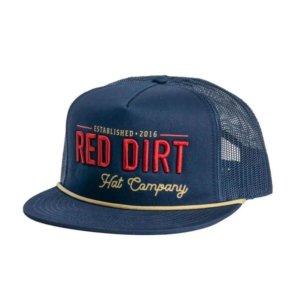 Red Dirt Hat Co - Papa Navy/Gold