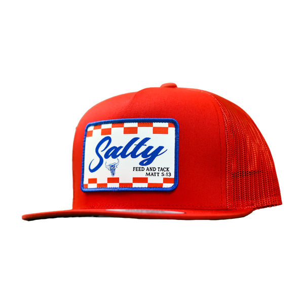 Salty Rodeo Co Cap - Rojo