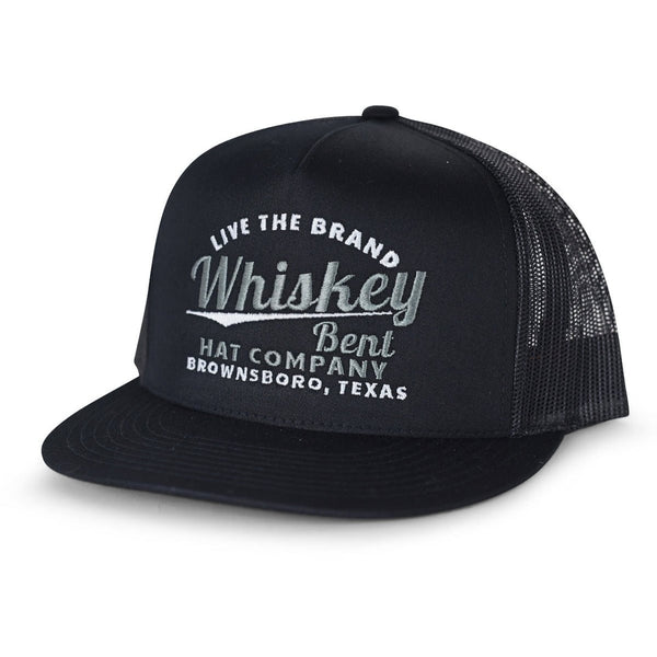 Whiskey Bent Hat Co - The Cali Cap (Black)
