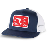 Whiskey Bent Hat Co - The Chisholm (Navy)