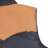 Whiskey Bent Puffer Vest - Spearman (Black/Tan)