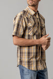 Kimes Ranch - Wabasa Short Sleeve Dress Shirt (Gold)