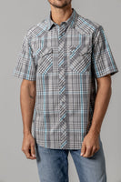 Kimes Ranch - Wabasa Short Sleeve Dress Shirt (Grey)