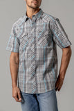 Kimes Ranch - Wabasa Short Sleeve Dress Shirt (Grey)