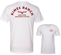 Kimes Ranch Tee - Cantor (White)