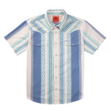 Sendero Provisions Co - Serape Pearl Snap Short Sleeve Shirt (Teal)