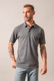 Kimes Ranch Polo - Kingsley Charcoal Heather