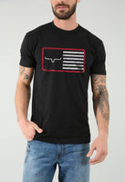 Kimes Ranch Tee - American Trucker Black