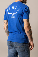 Kimes Ranch Tee -Cut Through (Marine Blue)