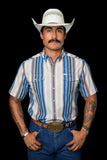 Ferrell - Pearl Snap Short Sleeve Shirt (The Harrison Cream)