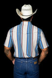 Ferrell - Pearl Snap Short Sleeve Shirt (The Harrison Cream)