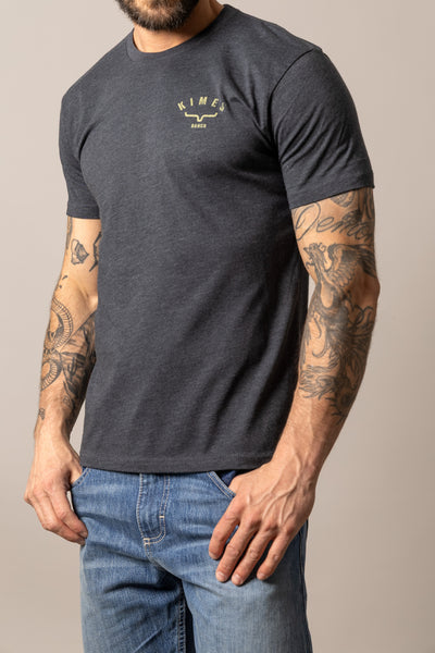 Kimes Ranch Tee - Cut Through (Charcoal)