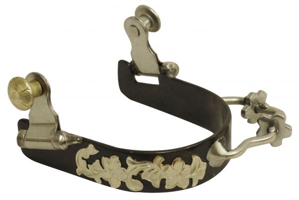 Bumper Spurs - Black With Rowels