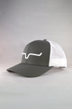 Kimes Weekly Trucker Cap - Charcoal/White